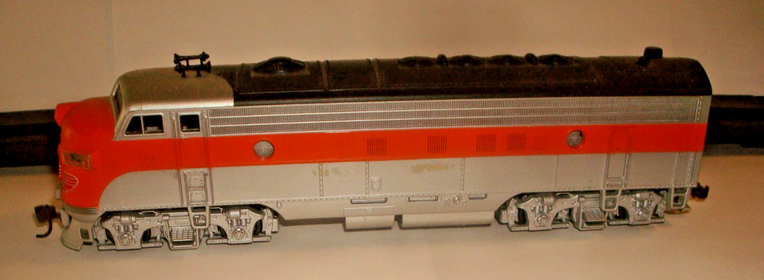 HO. VINTAGE ATLAS. FP-7. WESTERN PACIFIC. NO ROAD NUMBER.