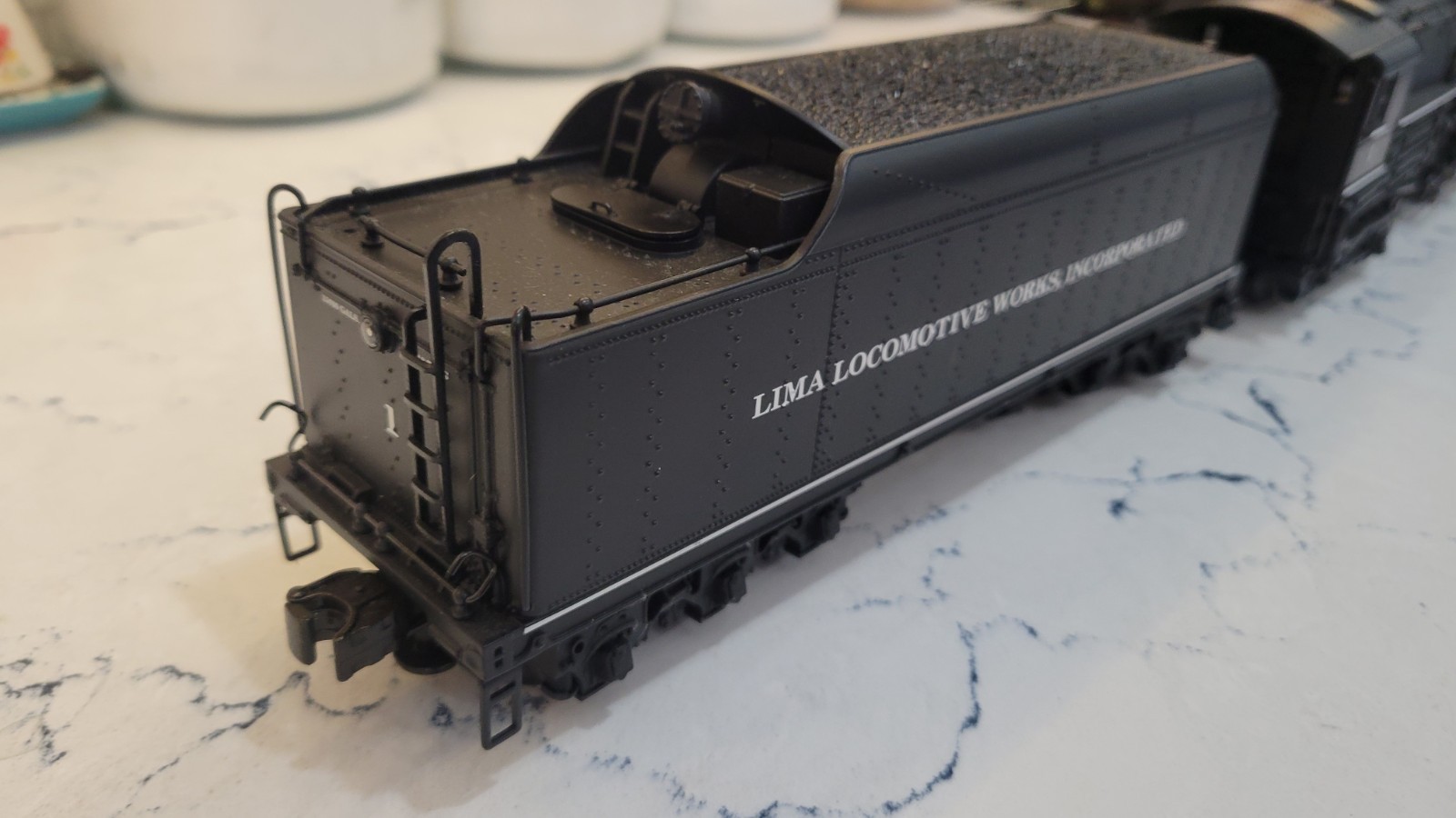 O Scale K-Line Berkshire & Tender 2-8-4 Rare Lima Demonstrator