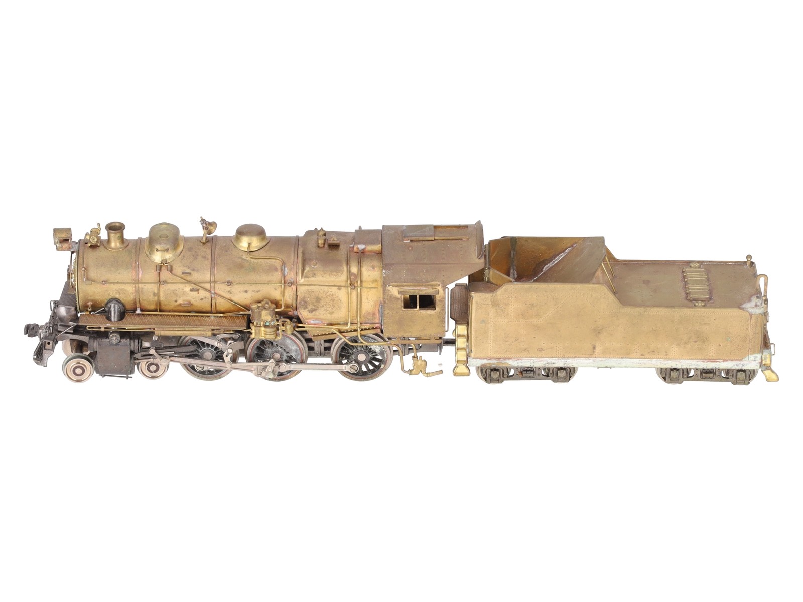 Max Gray KTM HO Brass PRR G-5 4-6-0 Ten Wheeler – Unpainted EX