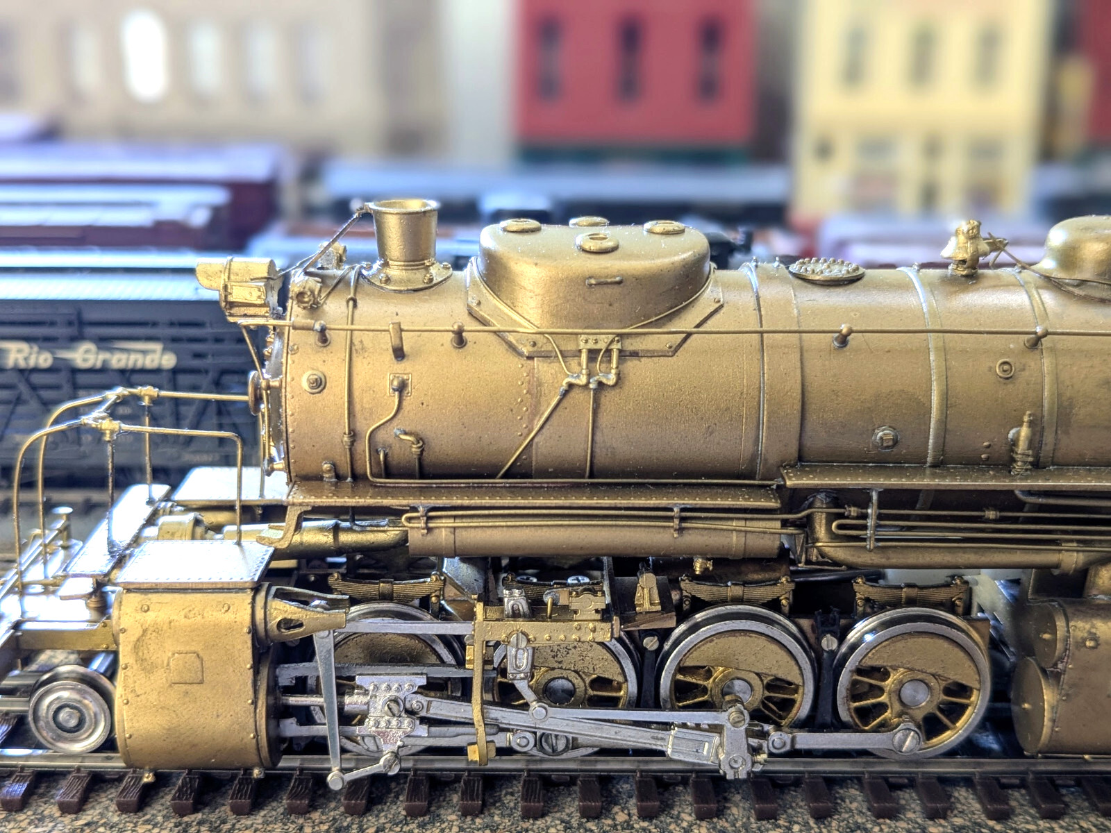 **1 OF ONLY 100! HALLMARK BRASS MP 4000 CLASS 2-8-8-2 HO **CAN MOTOR *RUNS G@@D!