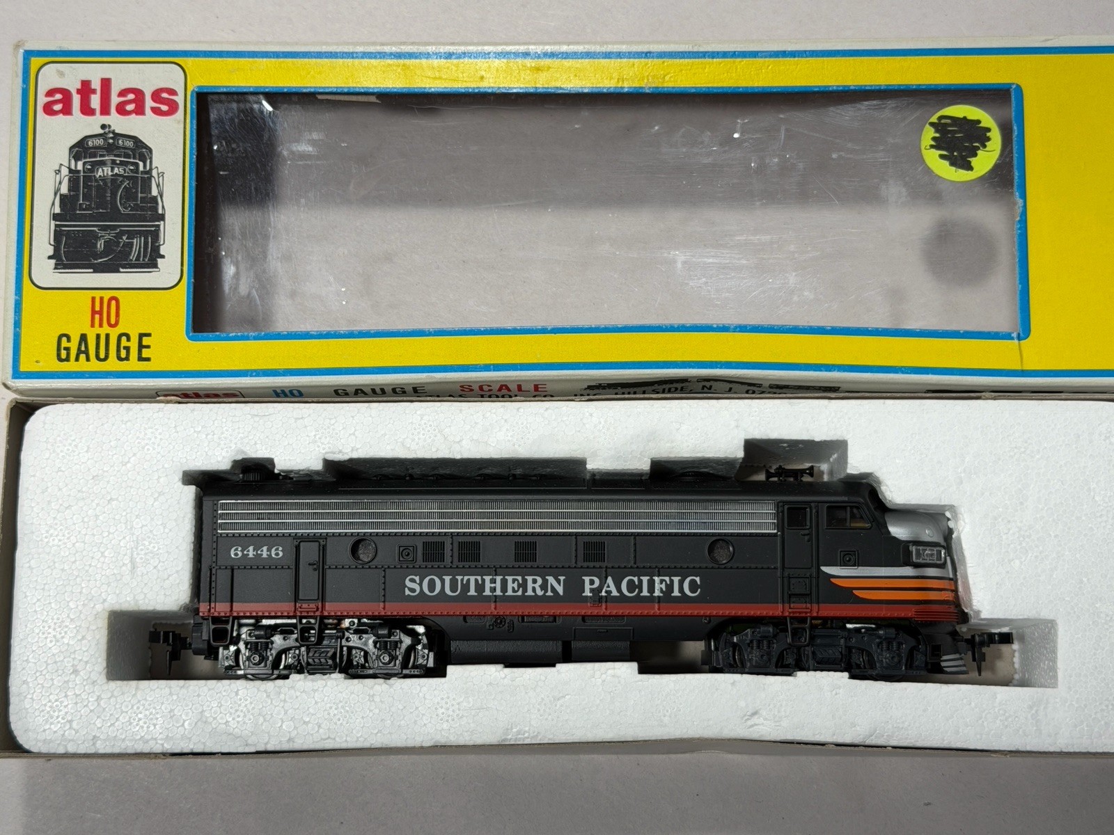 Vintage NOS Atlas FP-7 Locomotive Southern Pacific #6451 HO Austria 8314 SP NIB
