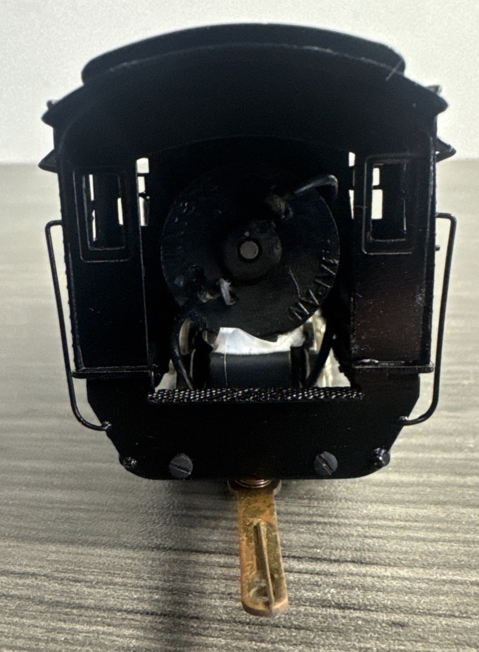 Pacific Fast Mail HO Brass Decapod FRISCO 2-10-0 Russian Painted Black & Tested!