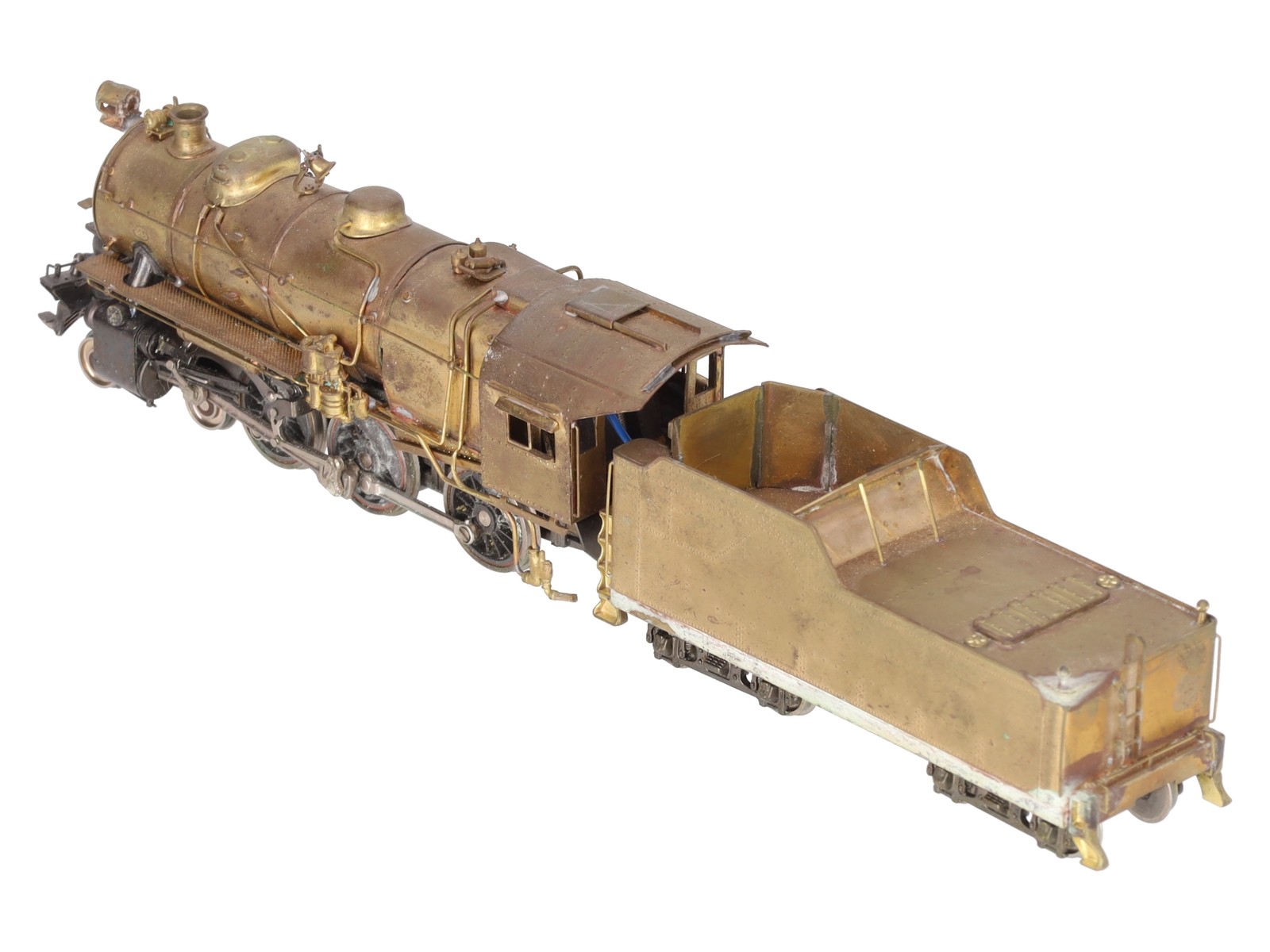 Max Gray KTM HO Brass PRR G-5 4-6-0 Ten Wheeler – Unpainted EX
