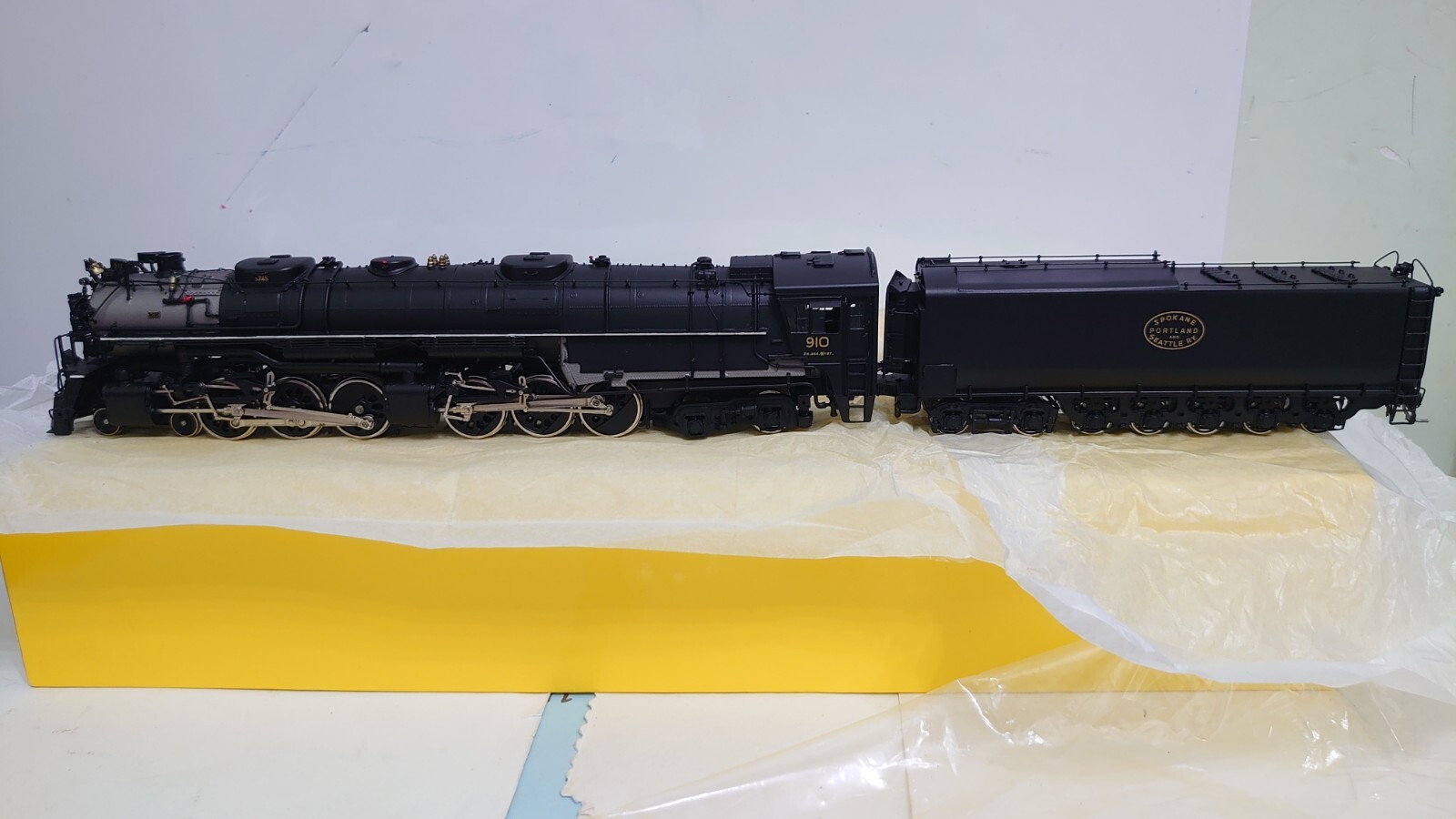 Sunset Models Brass SP&S Z-8 Challenger Steam Locomotive (DCC Sound) – HO scale