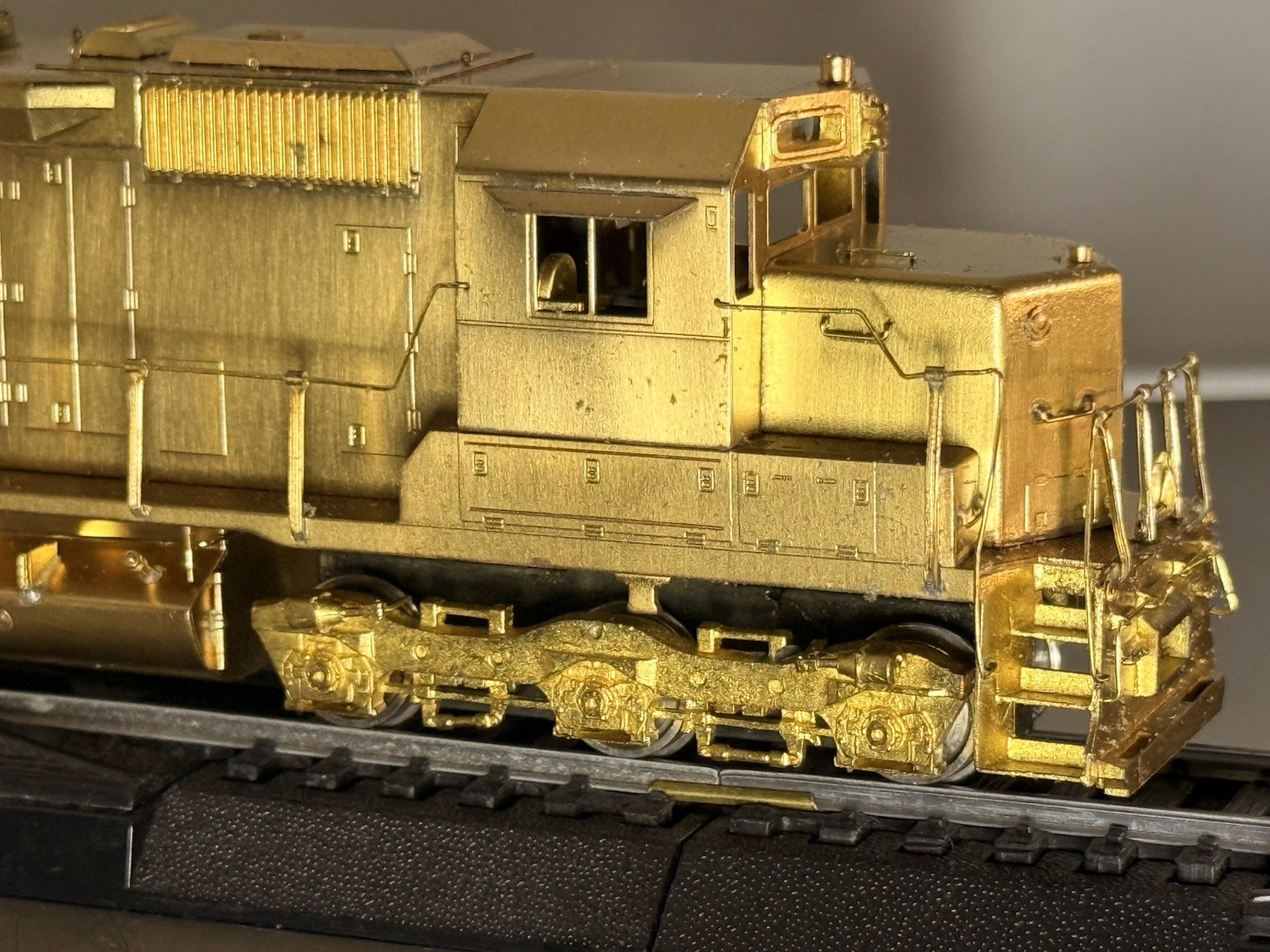 The Train Shop HO Brass SD-45 STD. Diesel Locomotive – Unpainted, Tested & NOS!