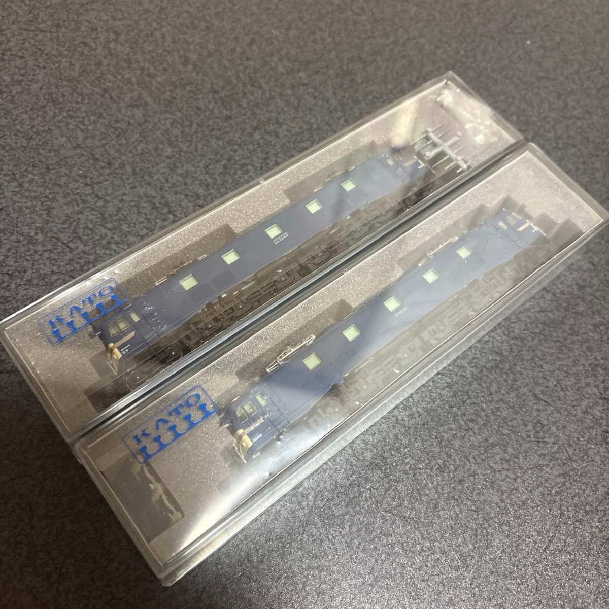 KATO EF58 Late el Small Window H Rubber 3049 Large Window Blue 3020-1