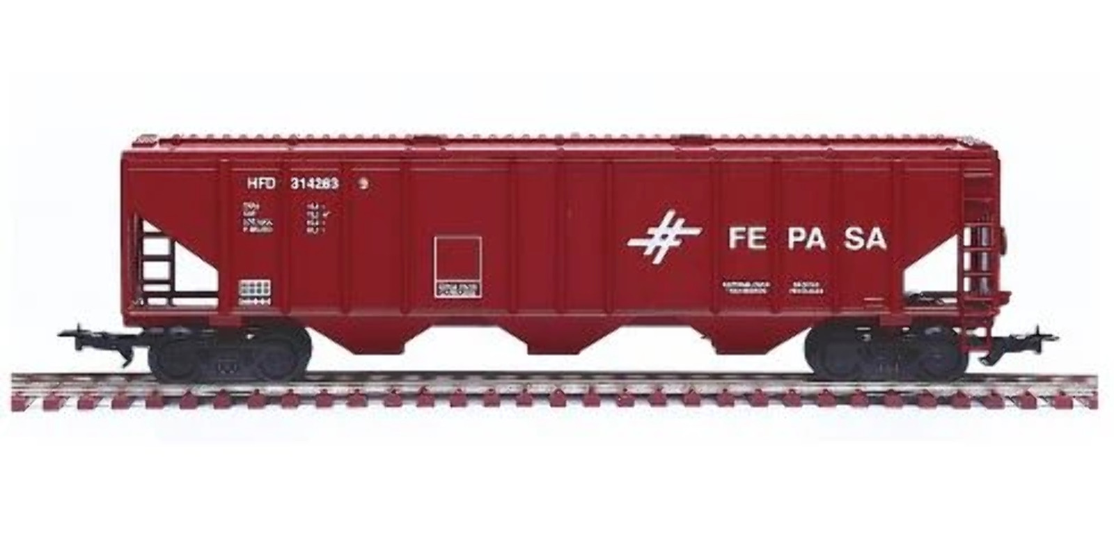 Fepasa Phase II Closed Hopper Wagon 2046 FRATESCHI Miniature Collection Figure