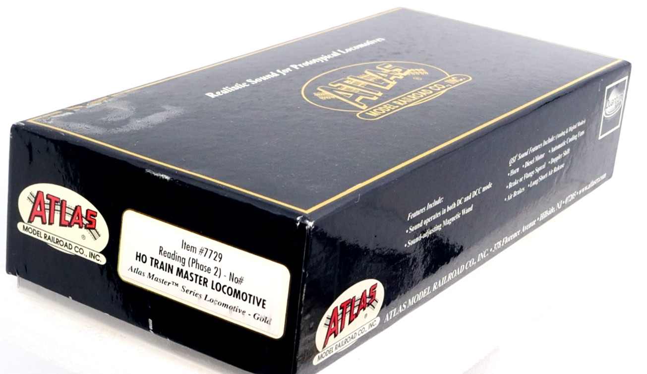 Atlas Gold #7729 HO Train Master READING Ph 2 866 DCC SOUND Loco Tested Boxed