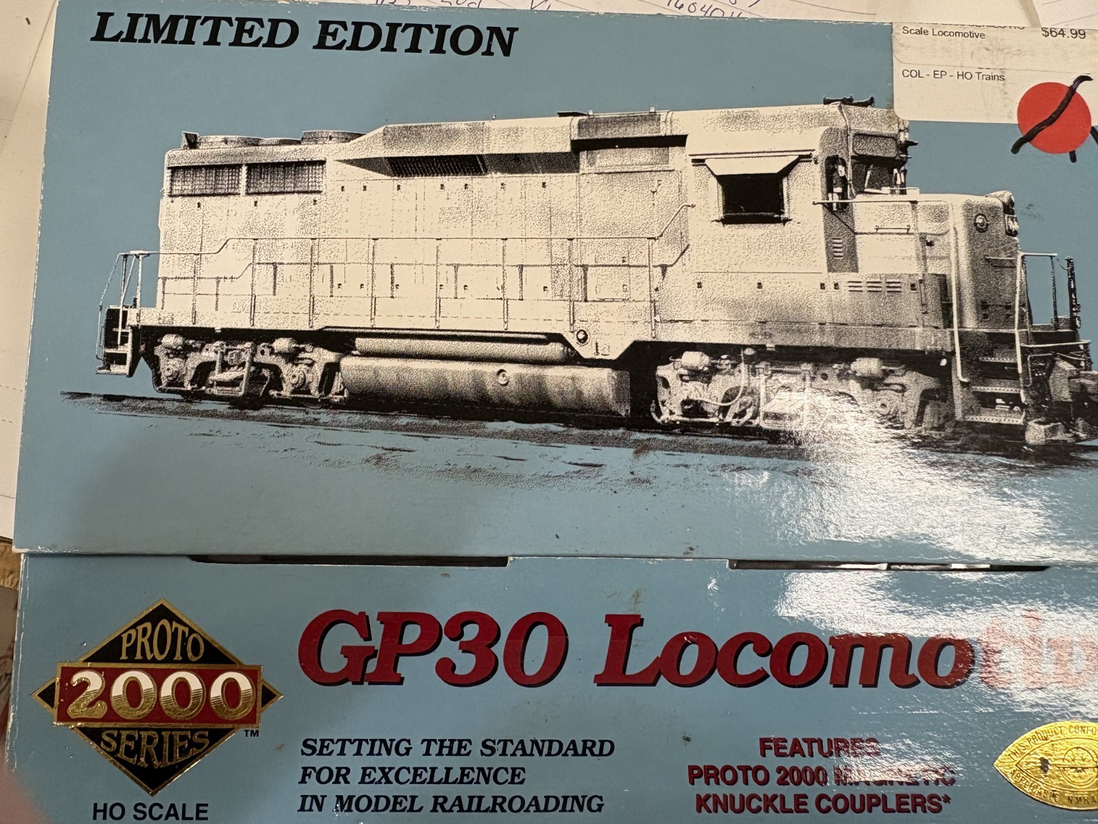 AJ- HO Scale Proto 2000 23102 N&W Norfolk Western EMD GP30 Diesel #2903