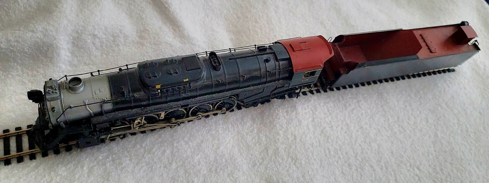 HO Company BRASS Pennsylvania 2-10-4 Class J1 -A Loco and Tender PRISTINE