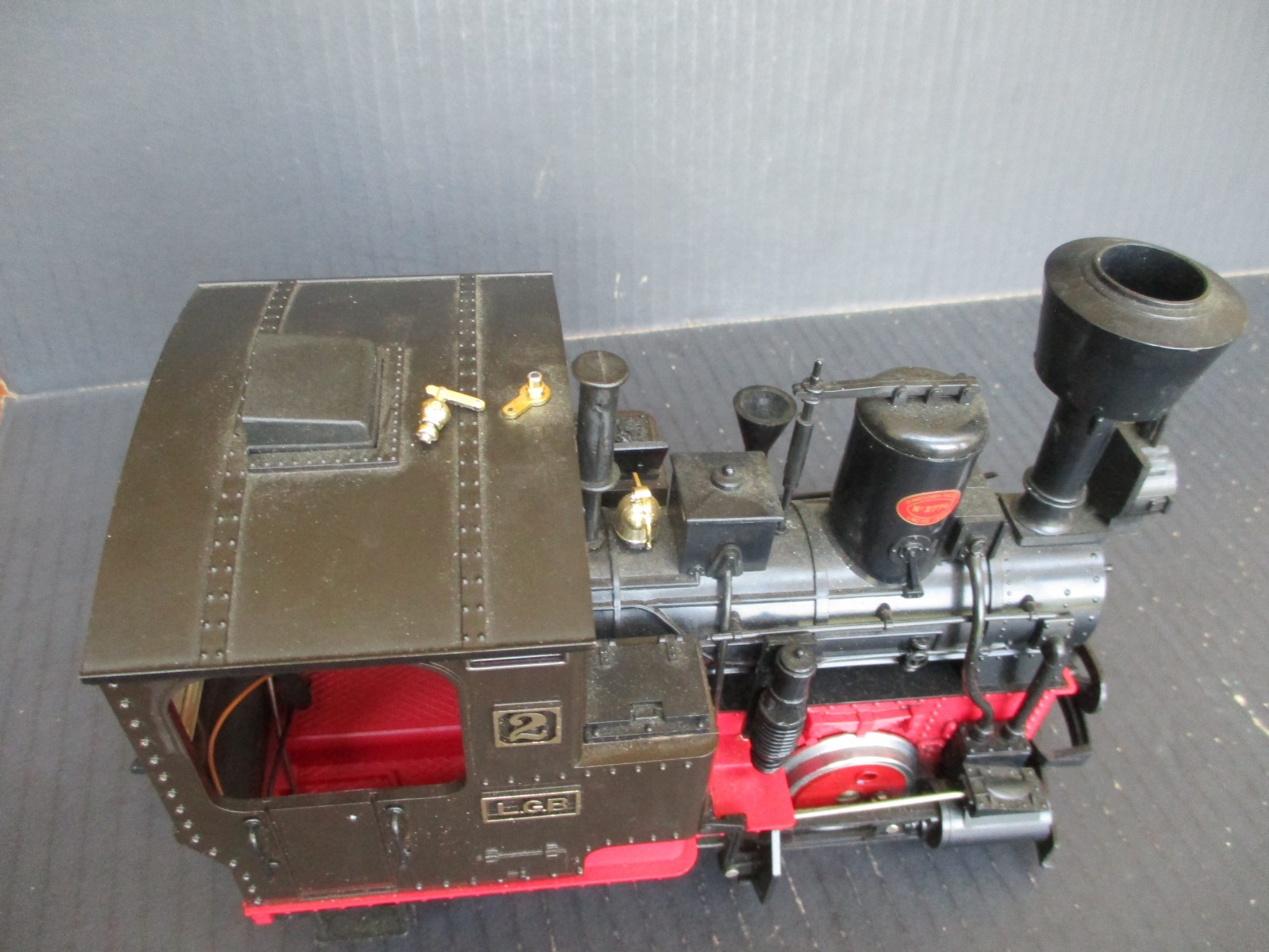 LGB #2774 2020 0-4-0 Tank Steam Engine G Gauge Lehmann Western Germany Brown Cab