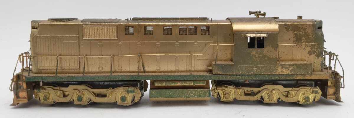 Alco Models D-124H HO Scale BRASS Alco DL-702 Diesel Locomotive/Box