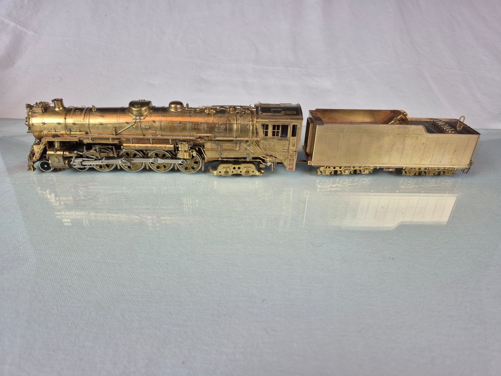 HO BRASS PFM CROWN TOBY JAPAN CHICAGO BURLINGTON & QUINCY 4-8-4 CLASS O-5