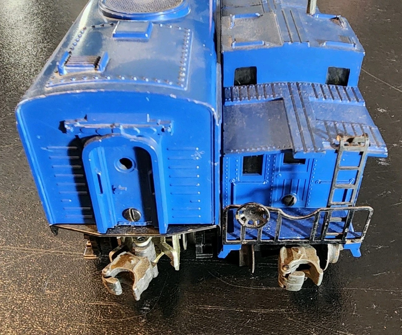 Lionel #212 USMC Alco Diesel A Unit w/6017-50 USMC SP/Type Caboose 58-59 XS118
