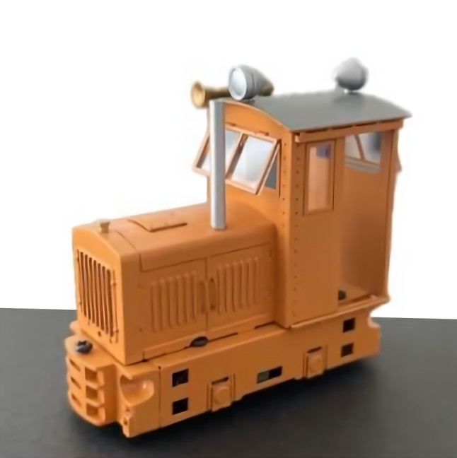 0n18 Industrial Diesel Locomotive & Flatcar RTR Brass On18 9 mm Narrow Gauge PH