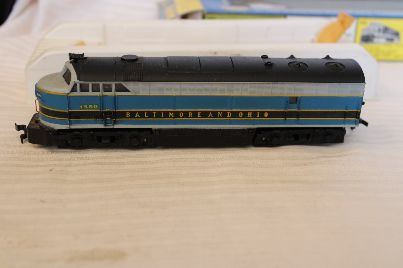 HO Scale AHM, FM Diesel Locomotive, A Unit B&O Blue, #1580