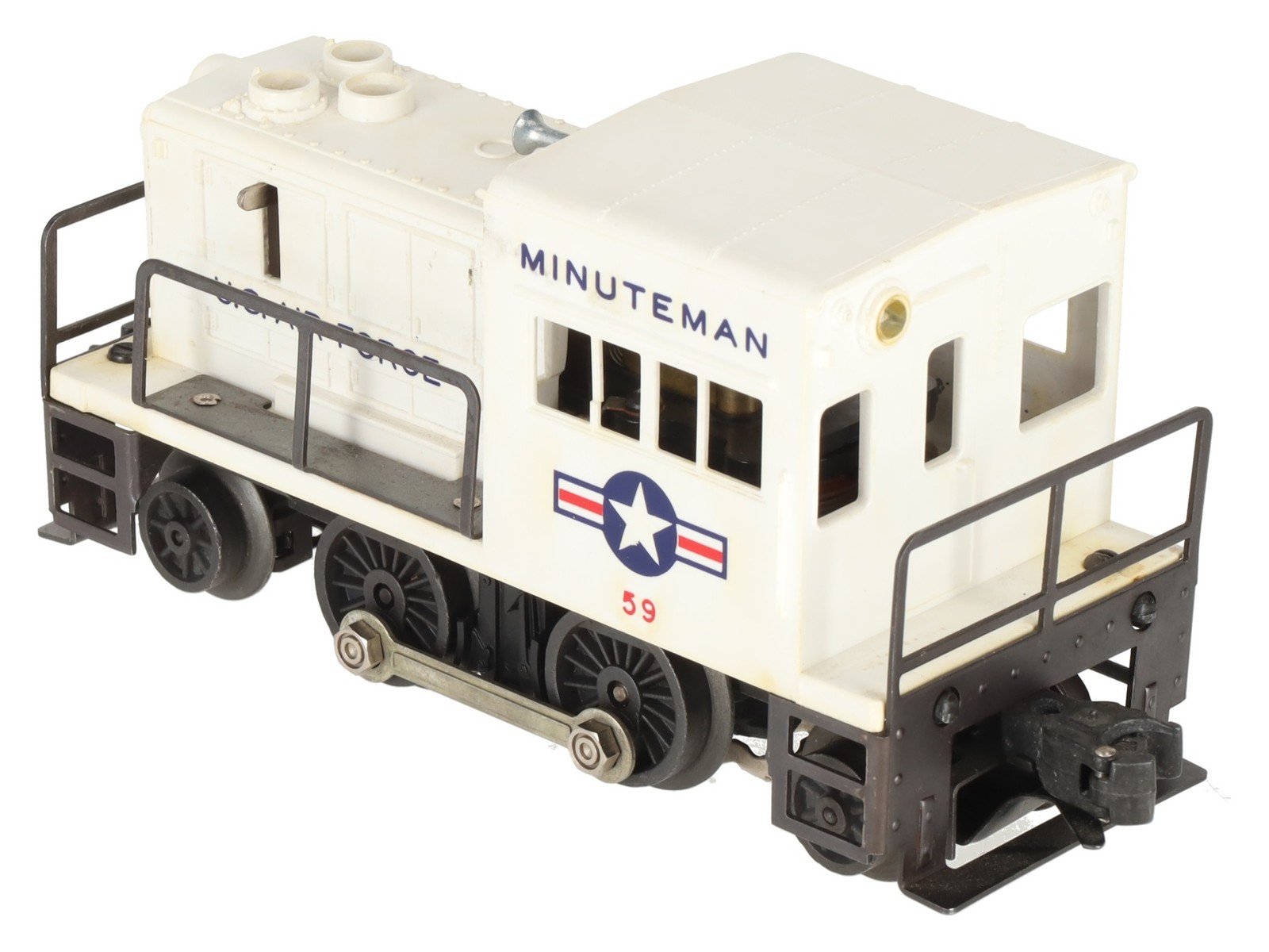 Lionel 59 Vintage O Air Force Minuteman 2-4-2 Gas Turbine Switcher