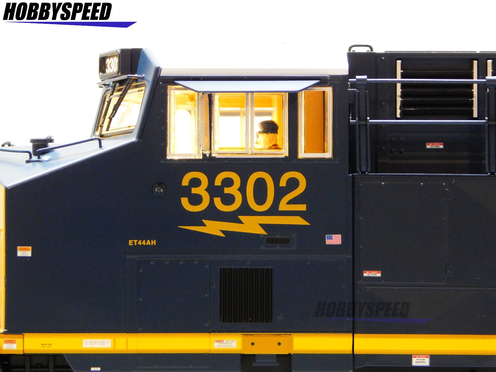 LIONEL BTO CSX LEGACY ET44AC #3302 DIESEL LOCOMOTIVE ENGINE O GAUGE 2533472 NEW