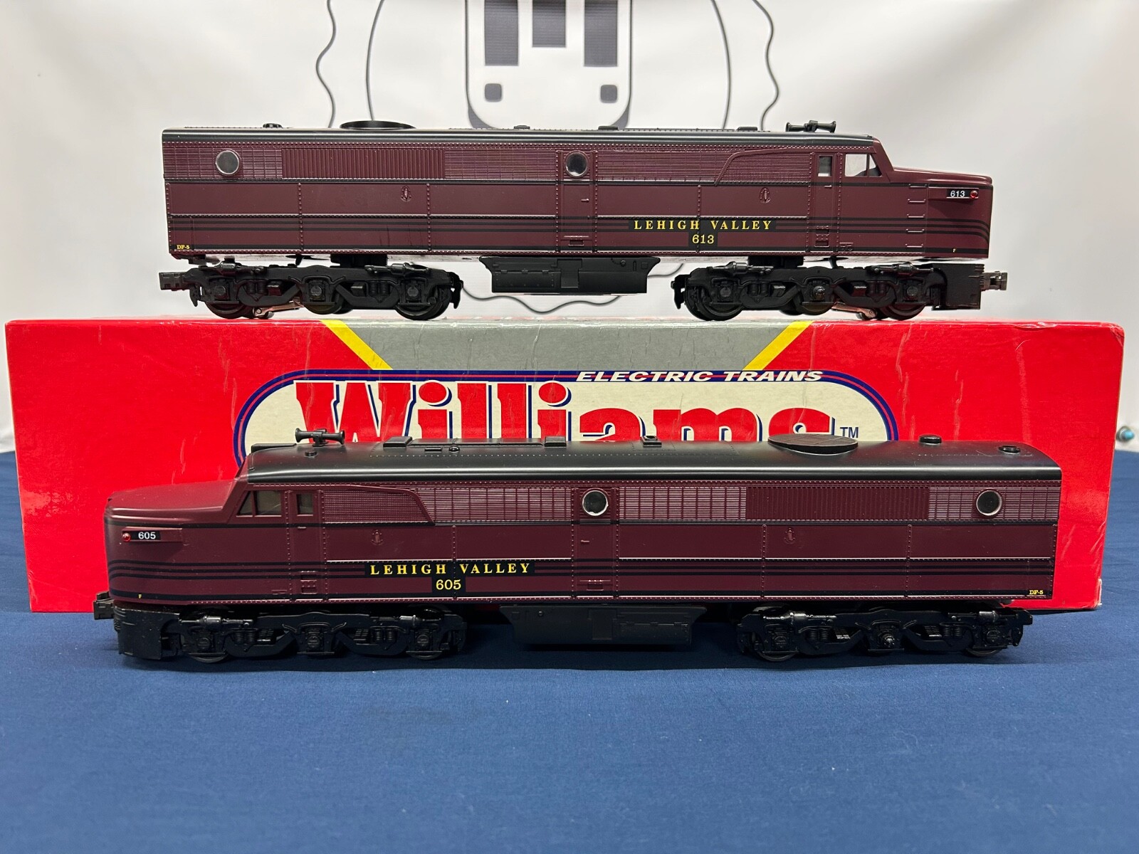 Williams Lehigh Valley #605/613 Alco PA AA Diesel Engine Set AC-1011 *READ*