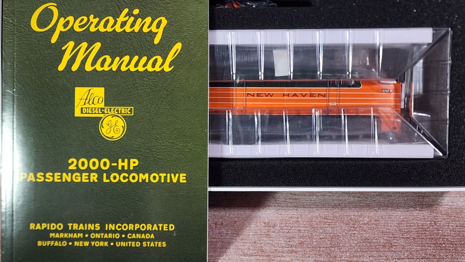 RAPIDO 23560 HO ALCO PA-1 New Haven RR 0767 Orange Green w/ DCC Lok Sound