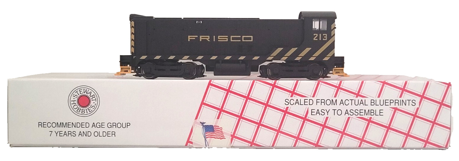 Stewart Hobbies 4725 HO USA Made Baldwin VO-1000 Locomotive Frisco #213 Tested