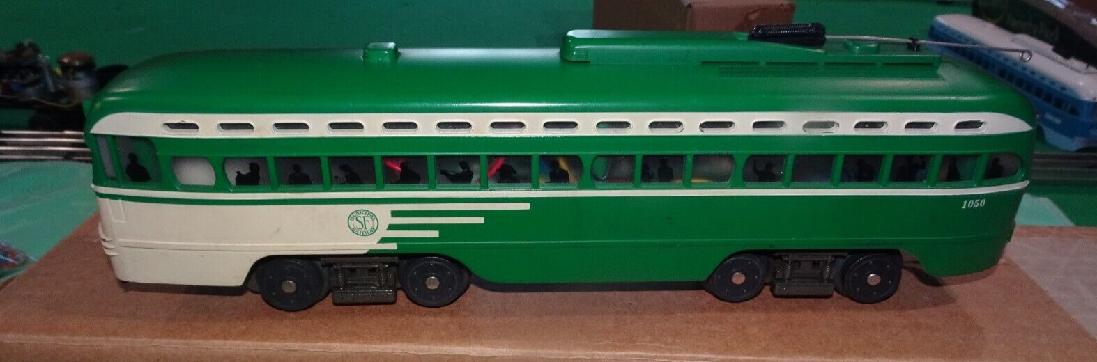 MTH Railking O27 San Francisco PCC Electric Street Car w/ Proto Sound 30-2504-1