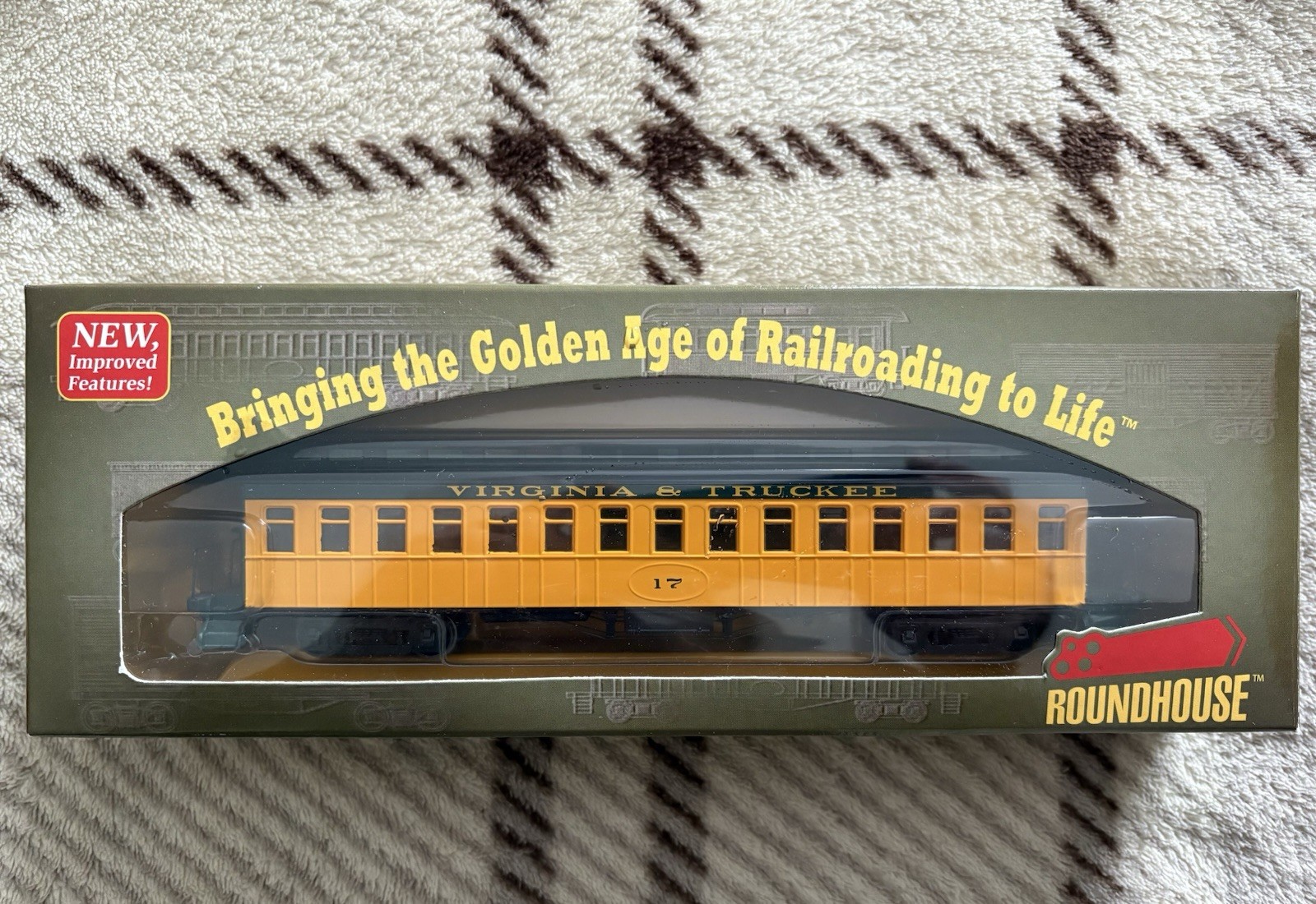 Mehano Nickel Plate Road 4/6/2 Steam Locomotive #721 SET Virginia & Truckee