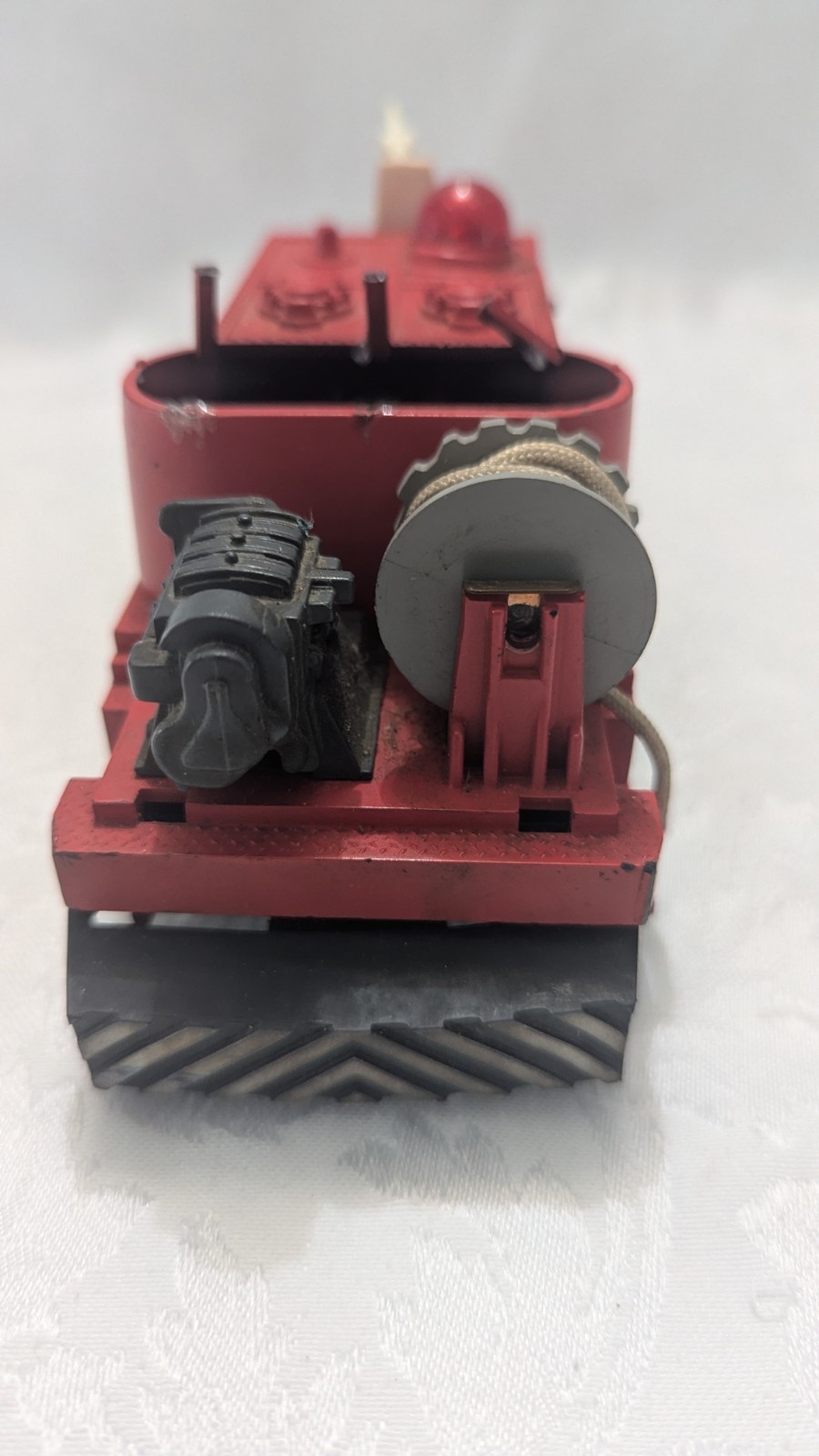 Vtg Lionel O Gauge No 52 Operating Fire Fighting Car. Built 8/1958. See photos
