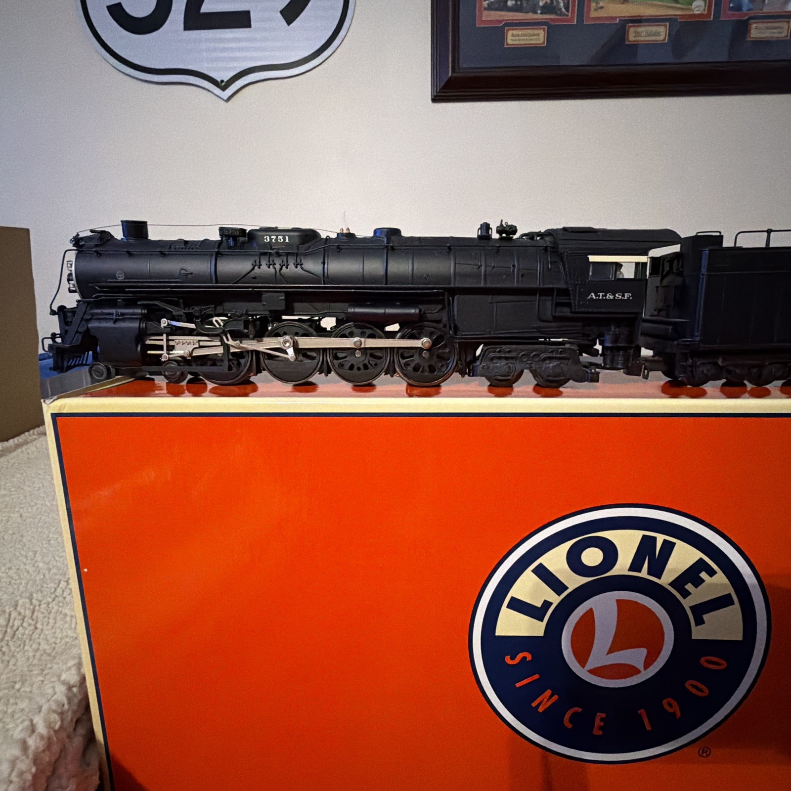Lionel TMCC 6-38055 SANTA FE NORTHERN 4-8-4 Steam Locomotive & Tender “O” New