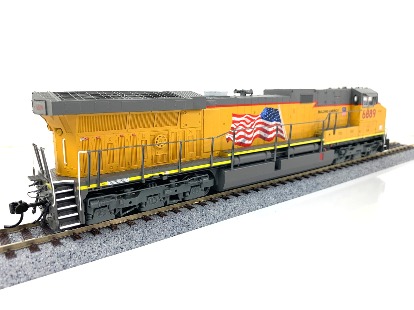 HO Broadway Ltd 5693 UP GE AC6000 #6889 -DC/DCC Paragon 3 Sound w/ smoke
