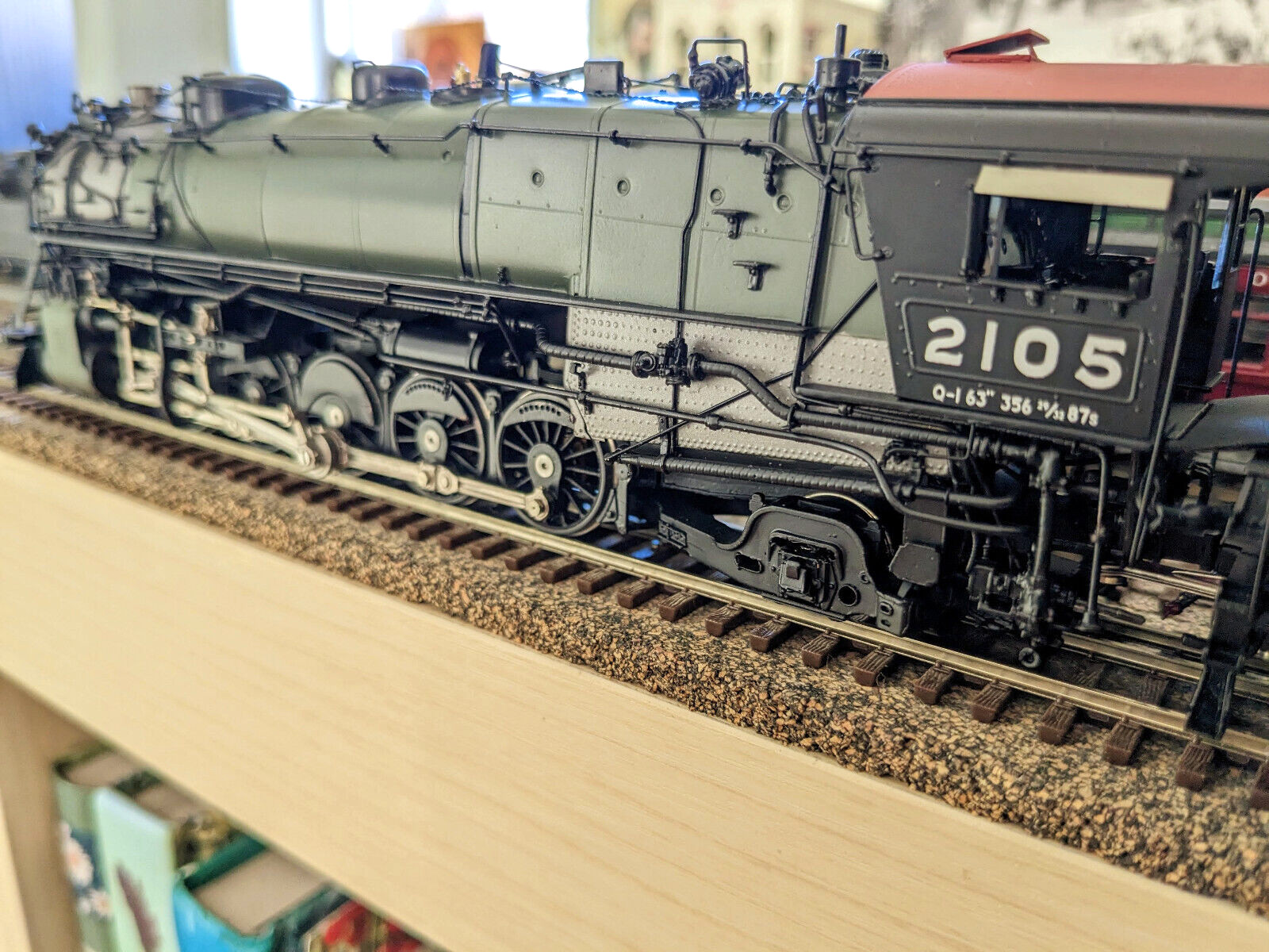 RARE! *CHALLENGER BRASS GN CLASS Q-1 2-10-2 HO *GLACIER PARK *LAMPS *RUNS GREAT!