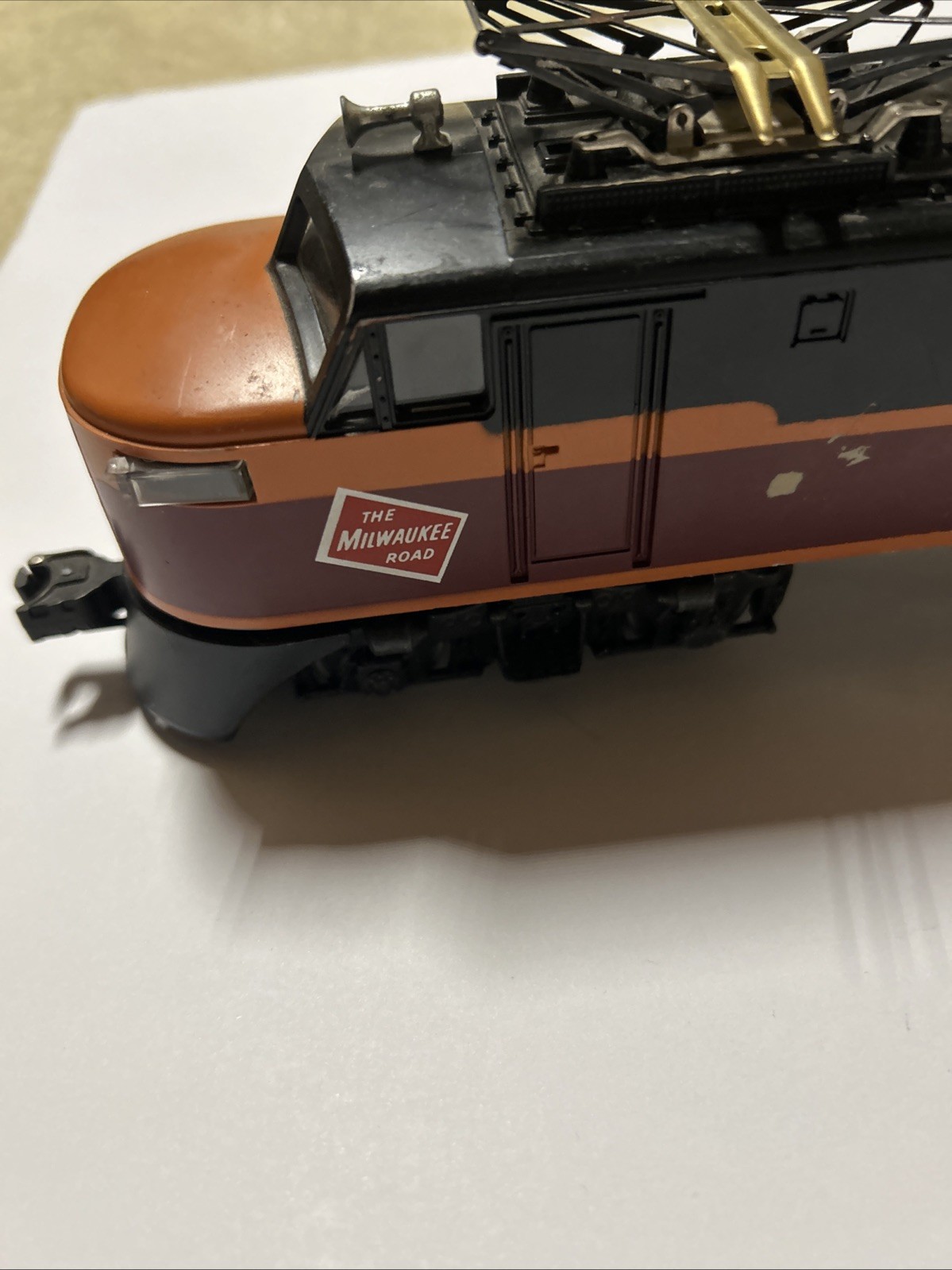 Lionel Milwaukee Road Electric Locomotive Vintage Train 8558 No Box Tested Works