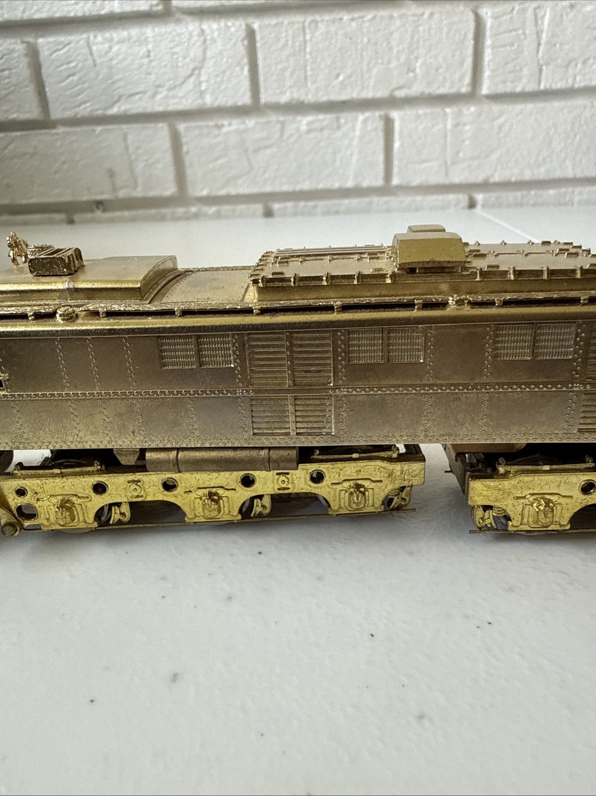 Custom NJ Brass EL-307 HO Brass Train New York Central Class P-2 Electric ~AS IS
