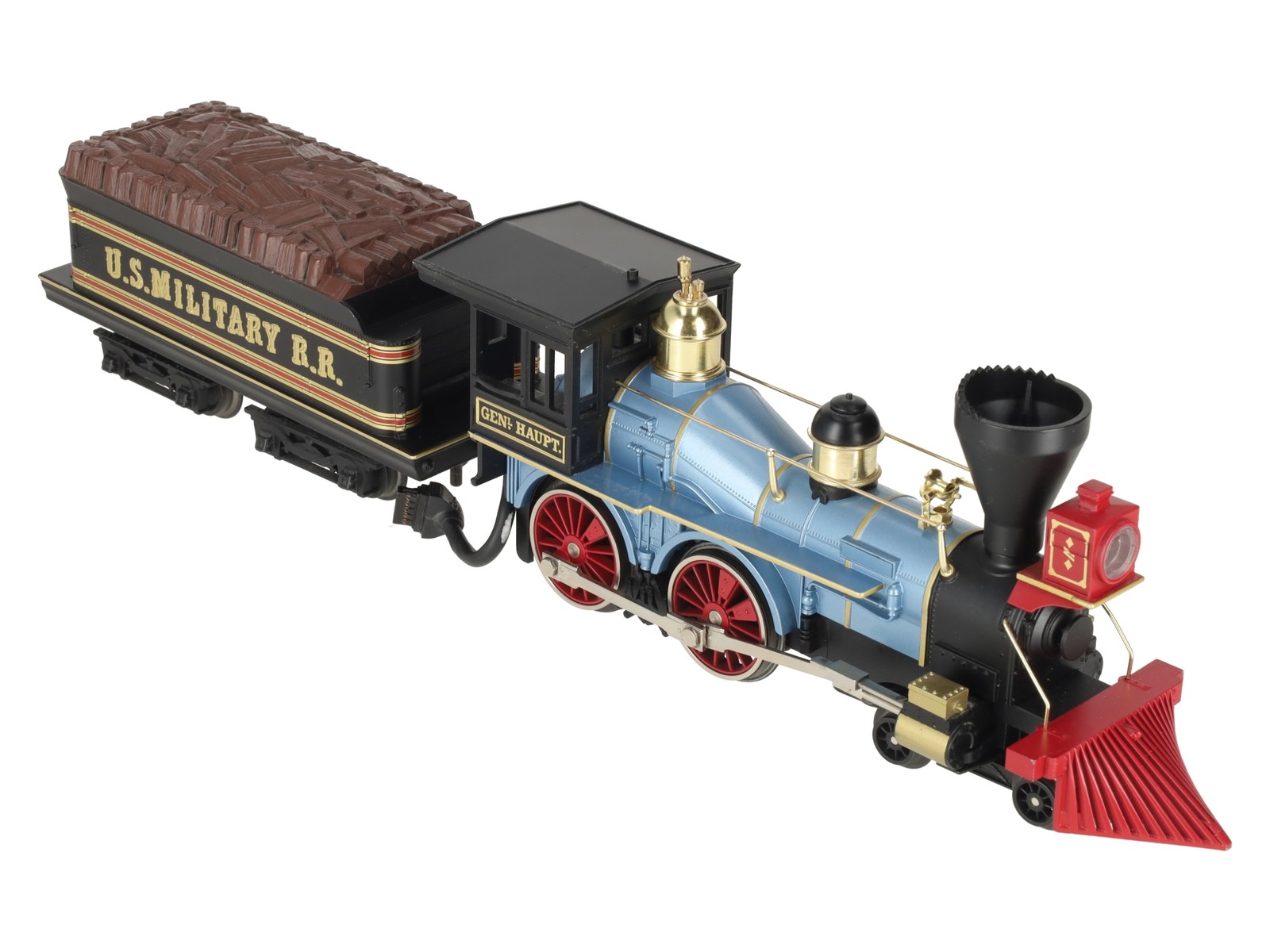 MTH 30-1257-1 O Gauge Union Army 4-4-0 General Steam Locomotive & Tender w/PS2