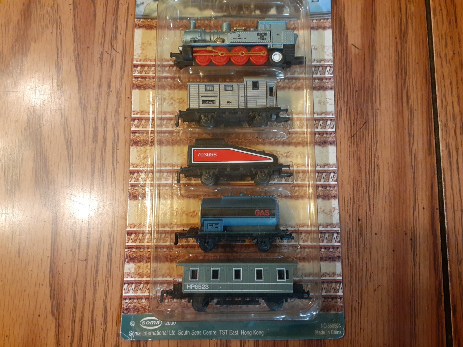 Die Cast Train Set Motorized Pull & Go Plastic Parts Soma International 35050N