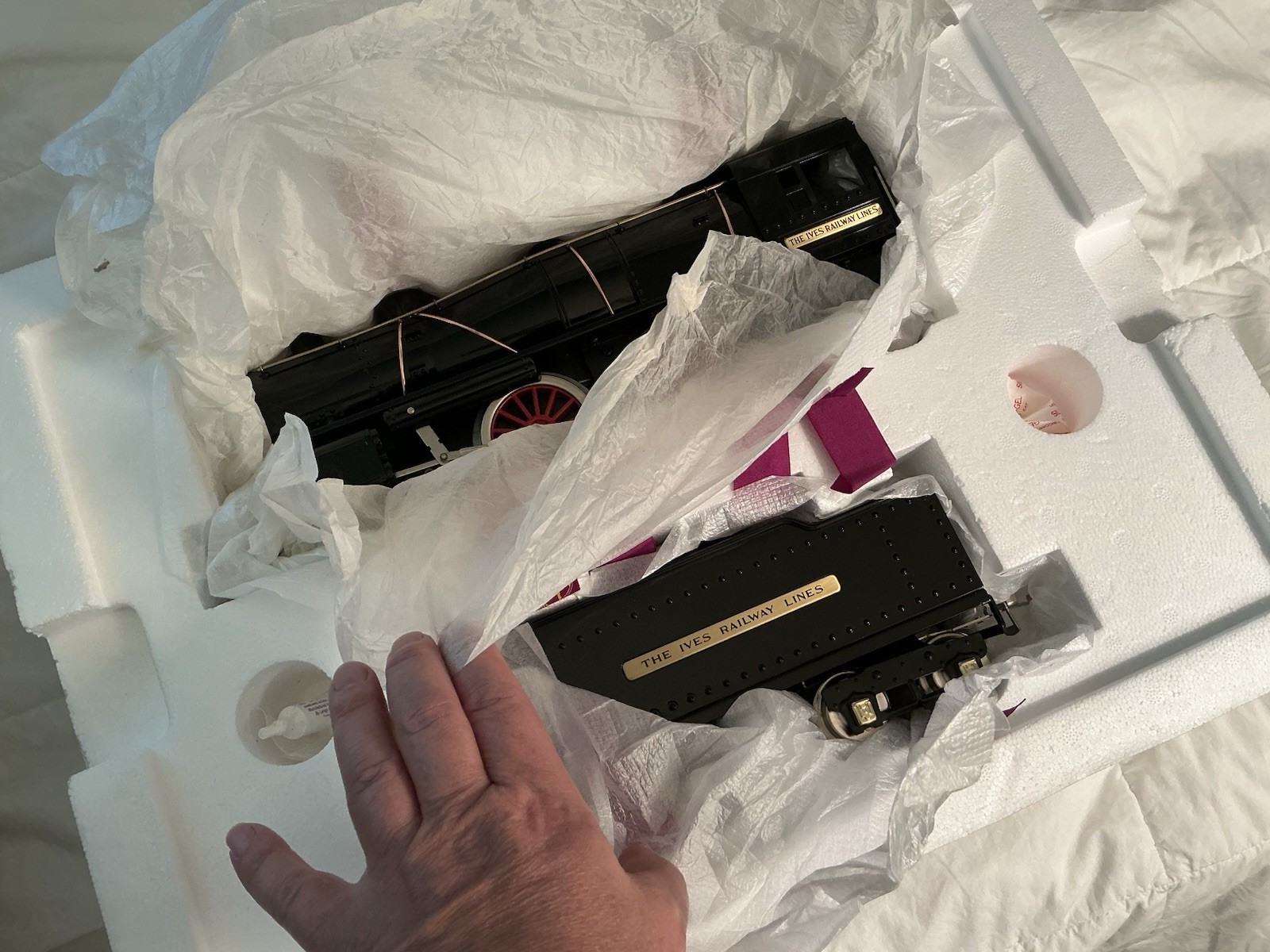 Standard Gauge MTH 10-1123-1 Ives Steam Locomotive 1134 Black Traditional Train