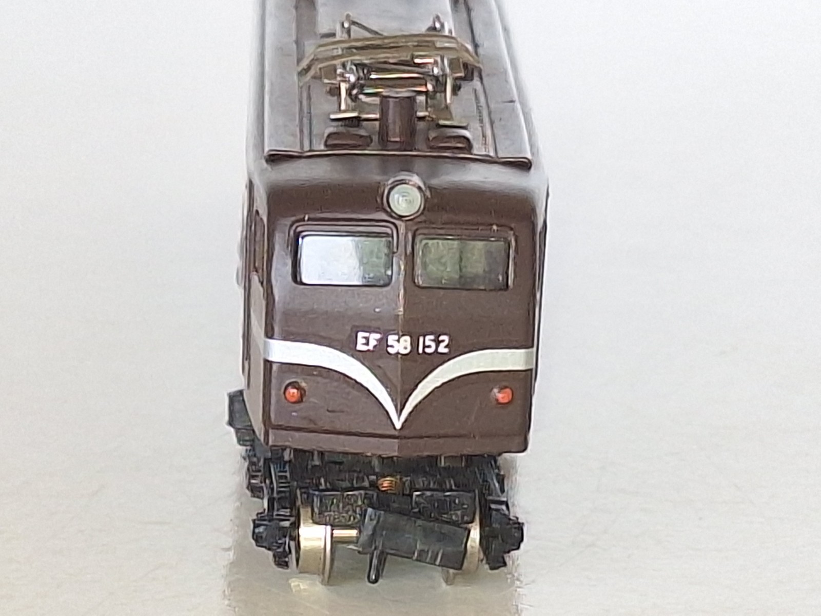 Unbranded N Scale. 4-C-C-4 Electric Loco EF 58152. V/good Cond. No Light.No Box