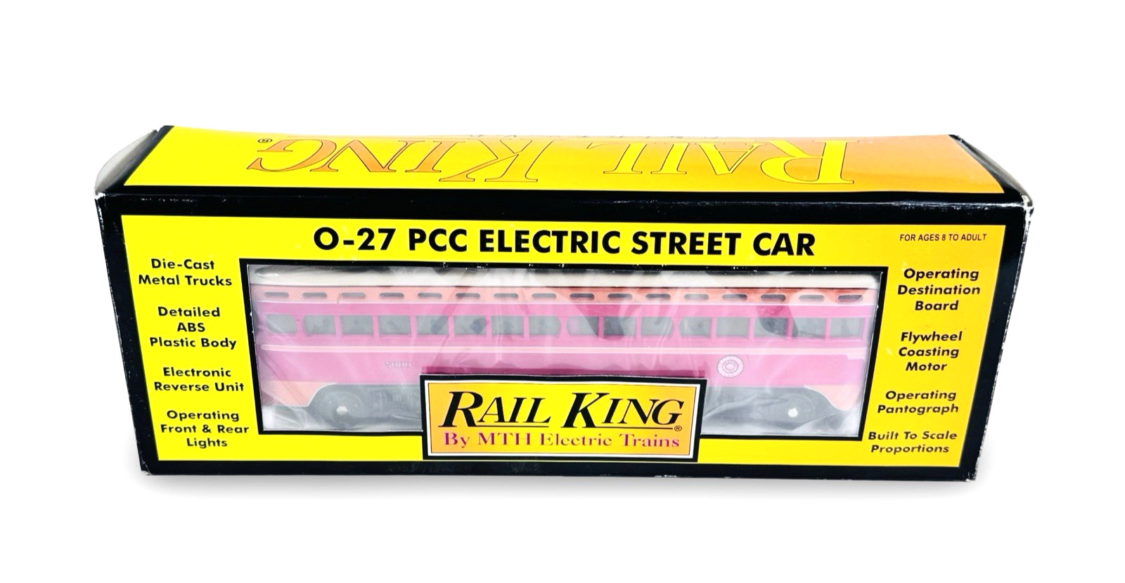 30-2513-1 MTH O-Gauge Pacific PCC Electric Street Car w/PS1 & BCR