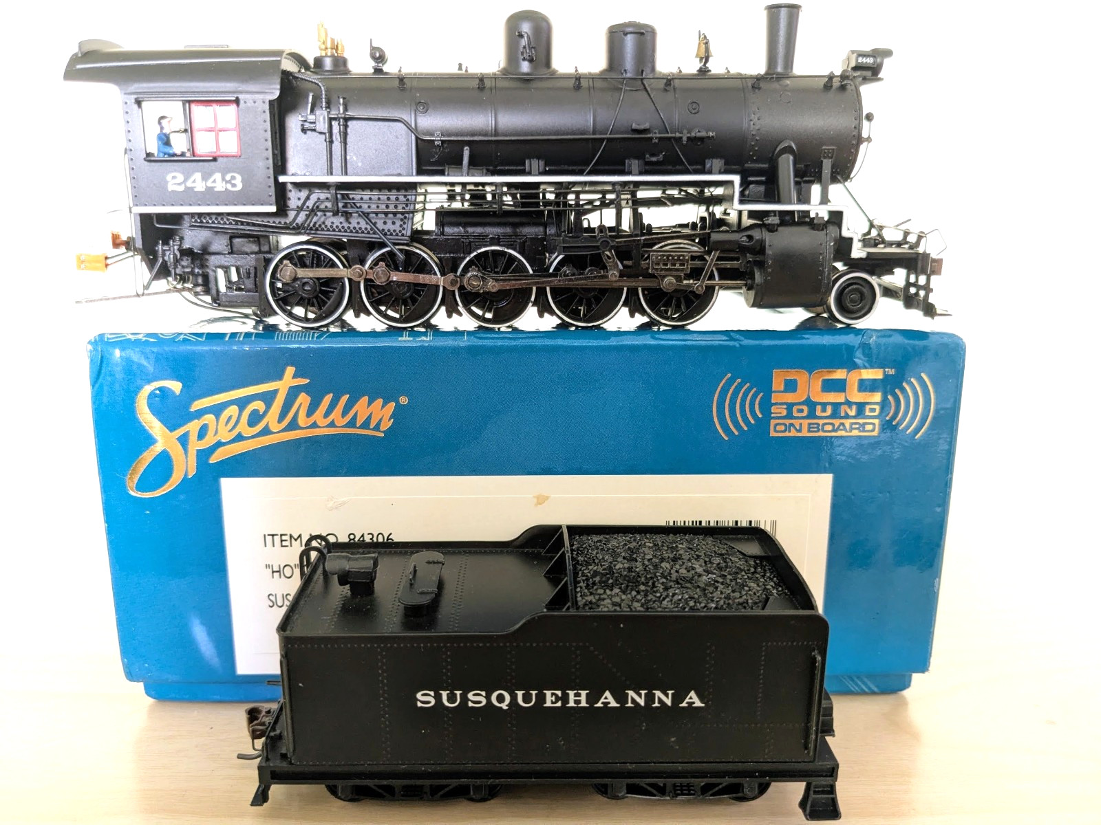 **LNIB **SOUND&DCC** 2-10-0 DECAPOD SUSQUEHANNA SPECTRUM HO *RUNS & SOUNDS G@@D!
