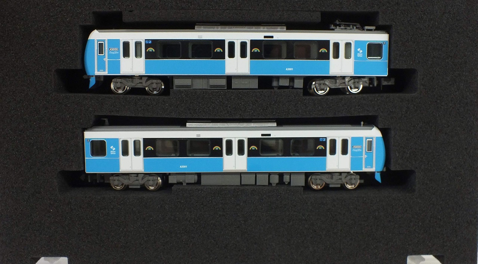 N gauge Shizuoka Railway A3000 series clear blue new logo/Laurel award winning 2