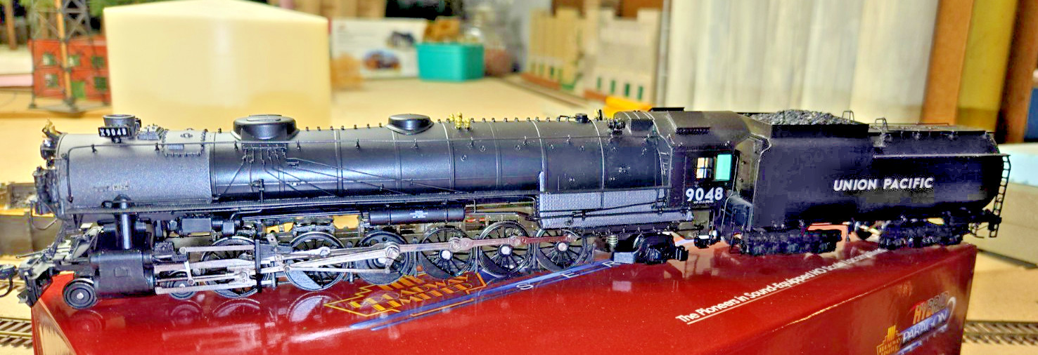 BRASS /HYBRID, BLI #2061 U.P. 4-12-2 #9048 STD.CAB, PARAGON 2 DCC/SND ESTATE