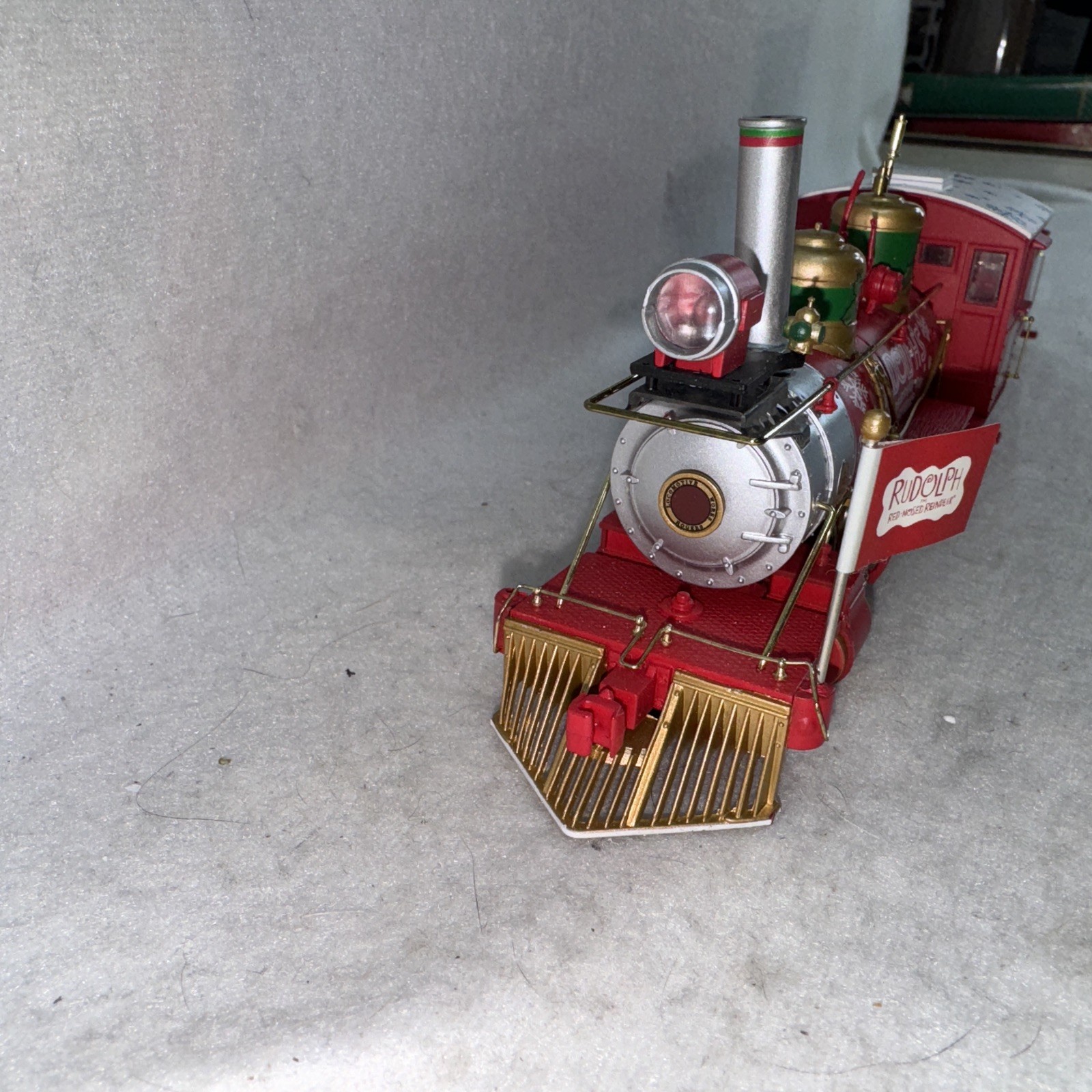 Bachmann Hawthorne On30 Scale Rudolph The Red Nose Reindeer Locomotive Engine