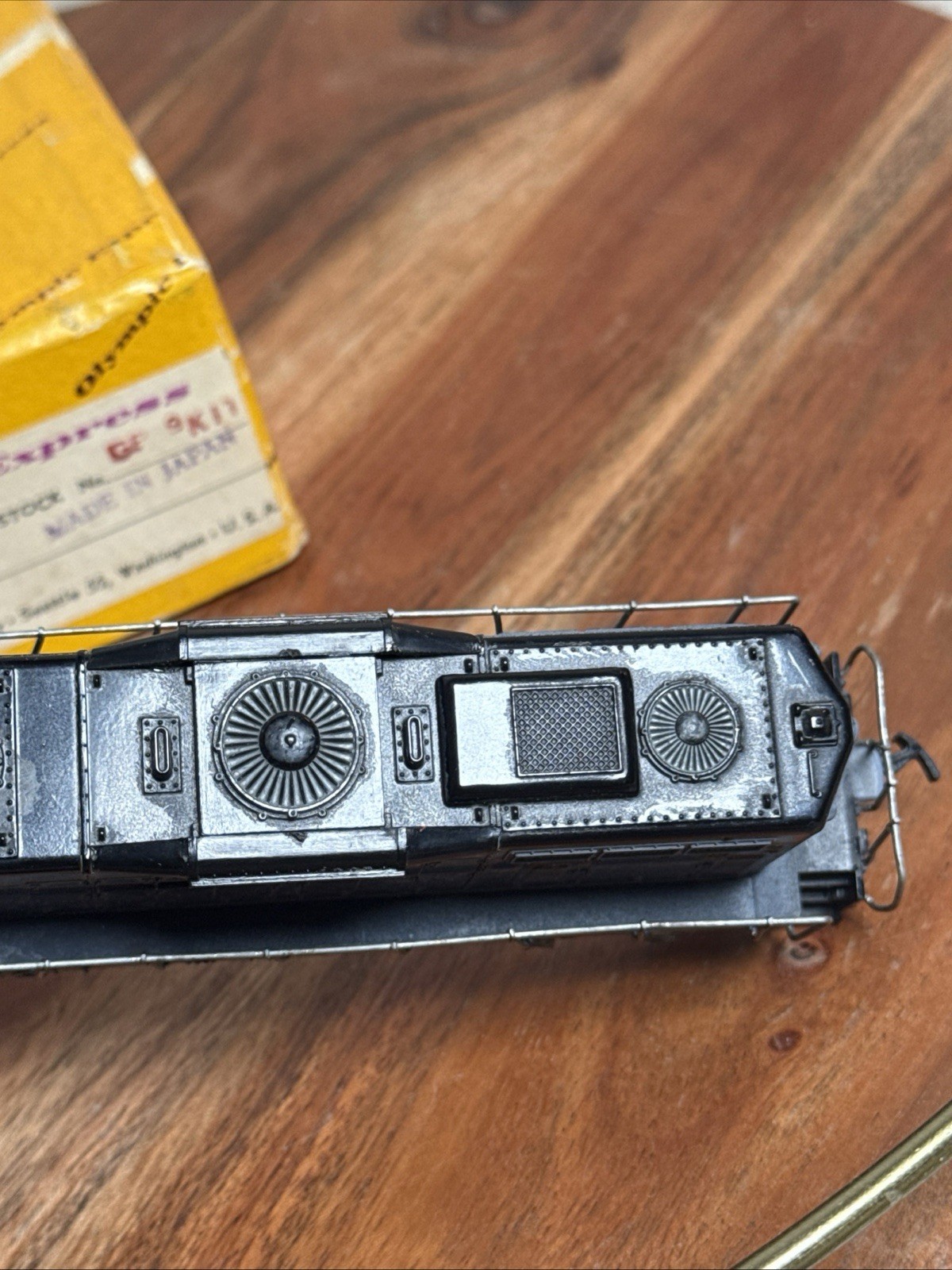 Vintage Olympic Express HO Scale EMD GP9 Diesel Locomotive – Made in Japan