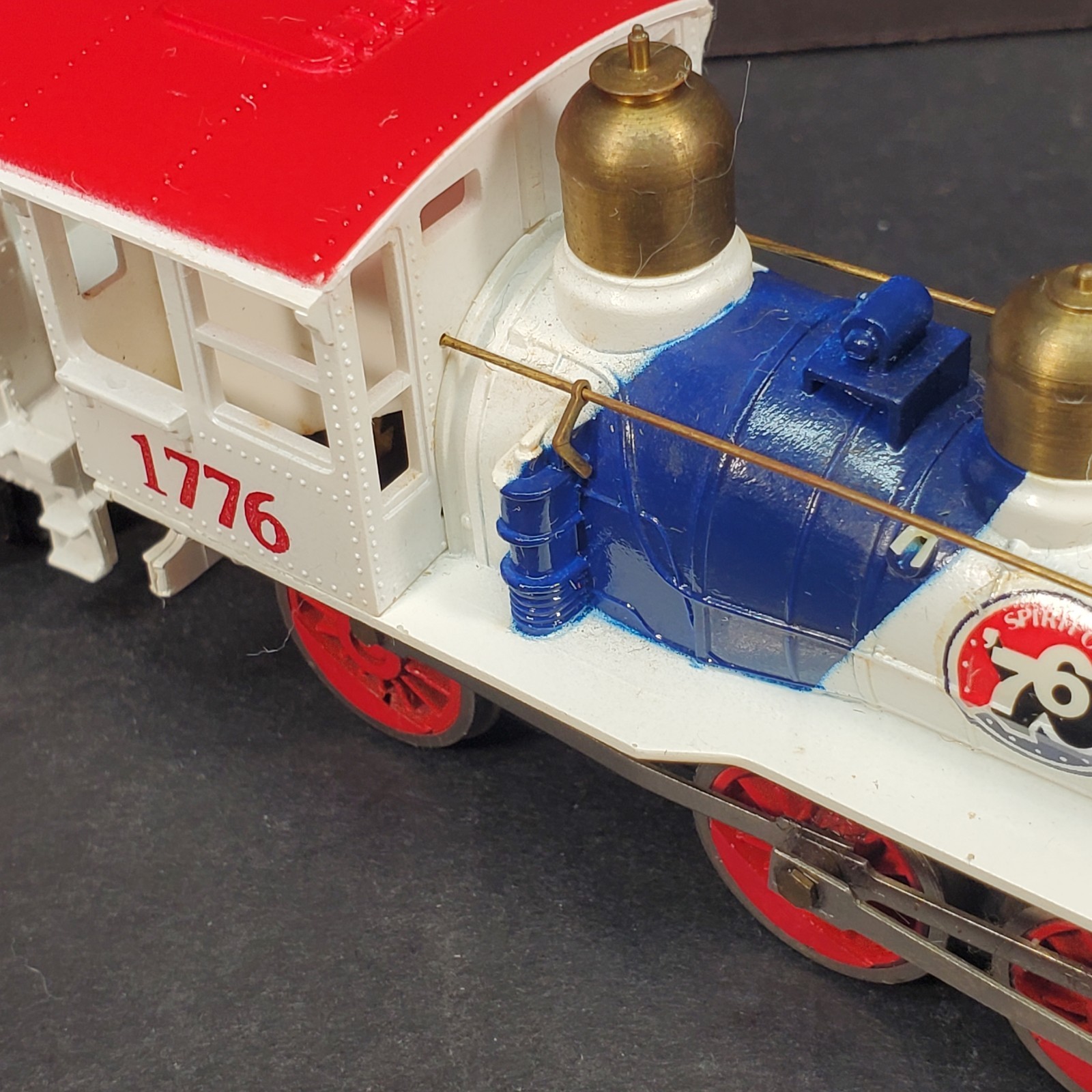 Tyco HO Scale 4-6-0 Spirit of America 1776 Steam Engine Tender #247 Original Box