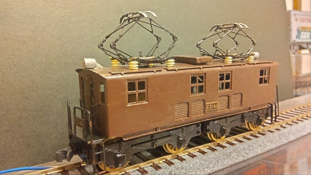 HO gauge electric locomotive ED14 1 powered car, main unit