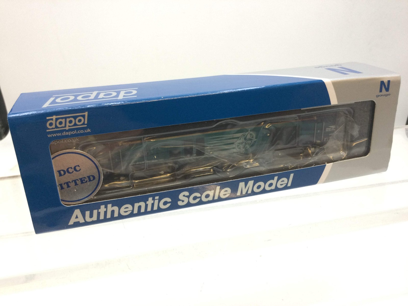 Dapol 2D-022-013S N Gauge Class 68 018 ‘Vigilant’ DRS Compass (DCC-Sound)