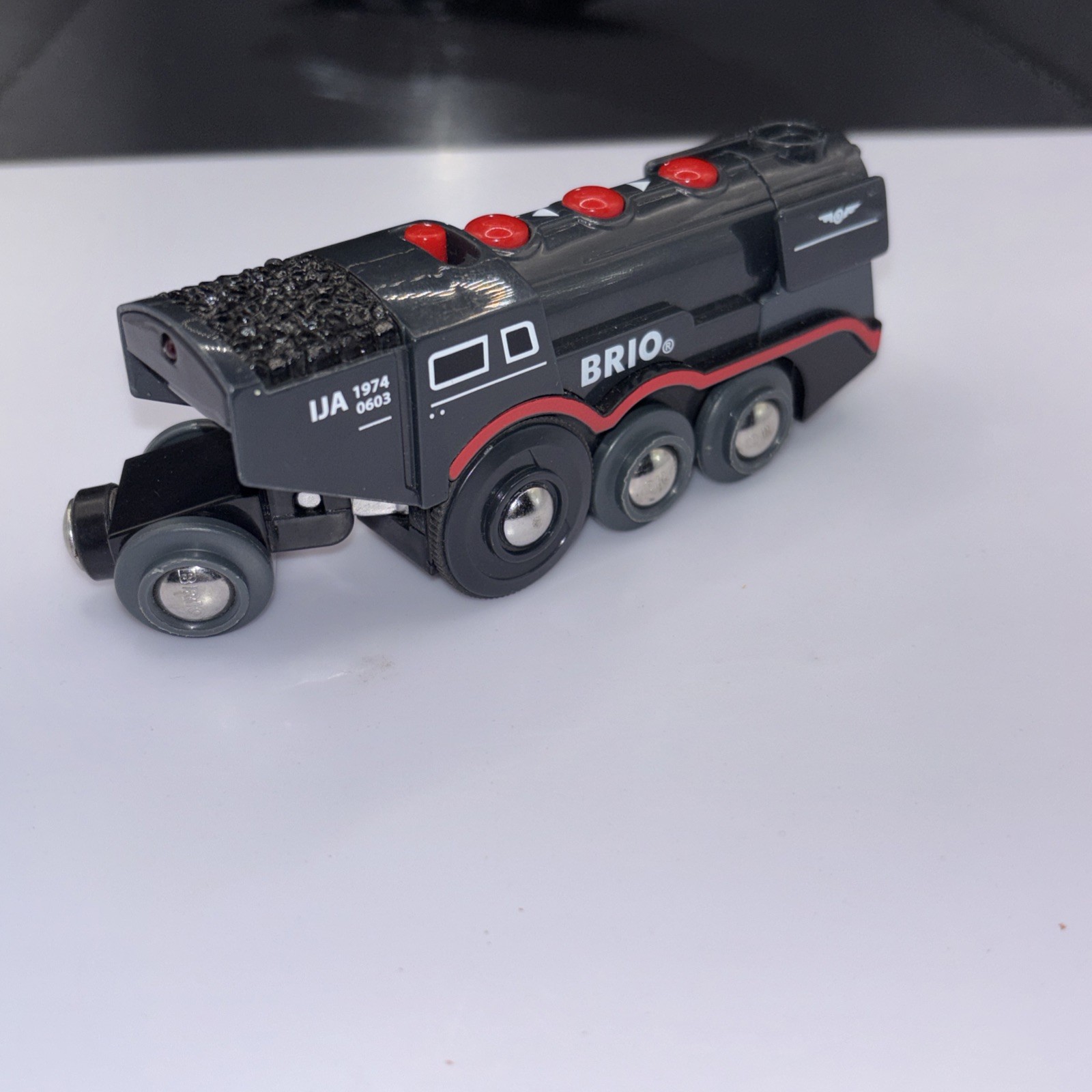 Rare Brio World 33216 Great Steam Engine Battery Train. Never Sold In USA. Works