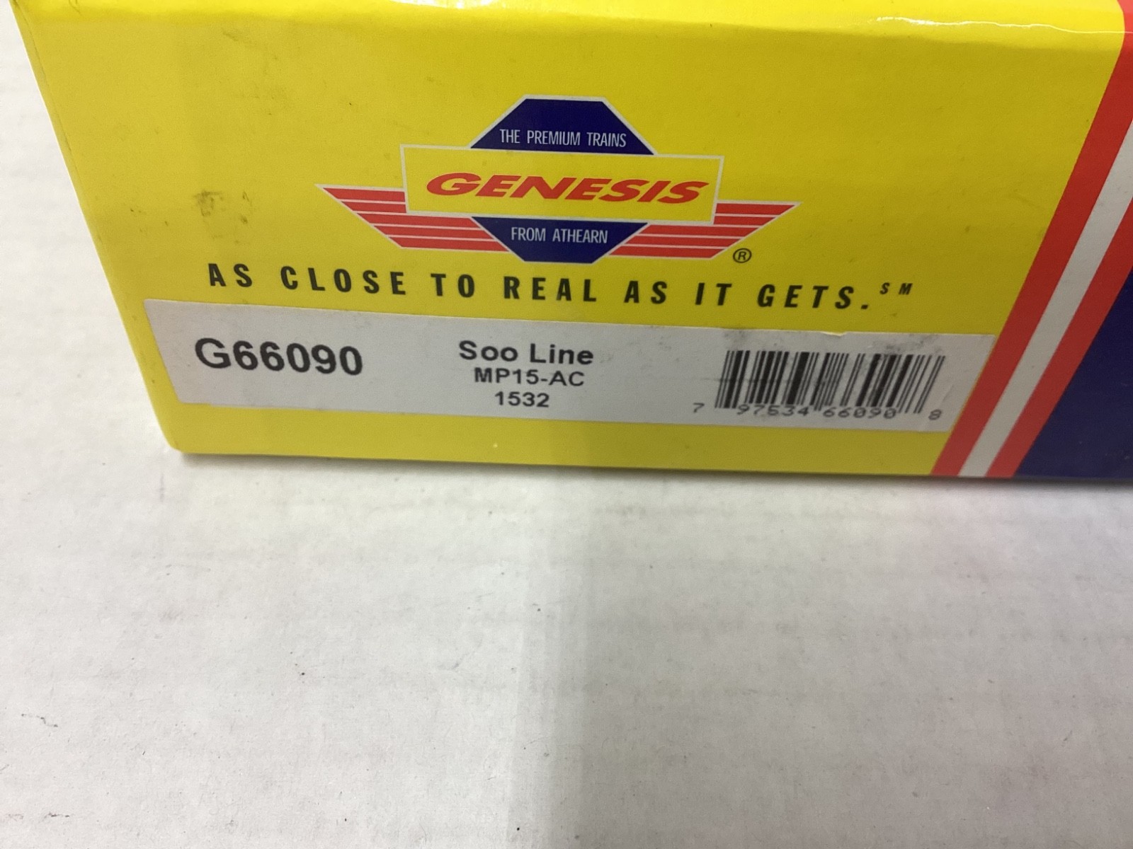 Athearn Genesis #66090 HO scale “Sio Line” MP15-AC Rd.#1532