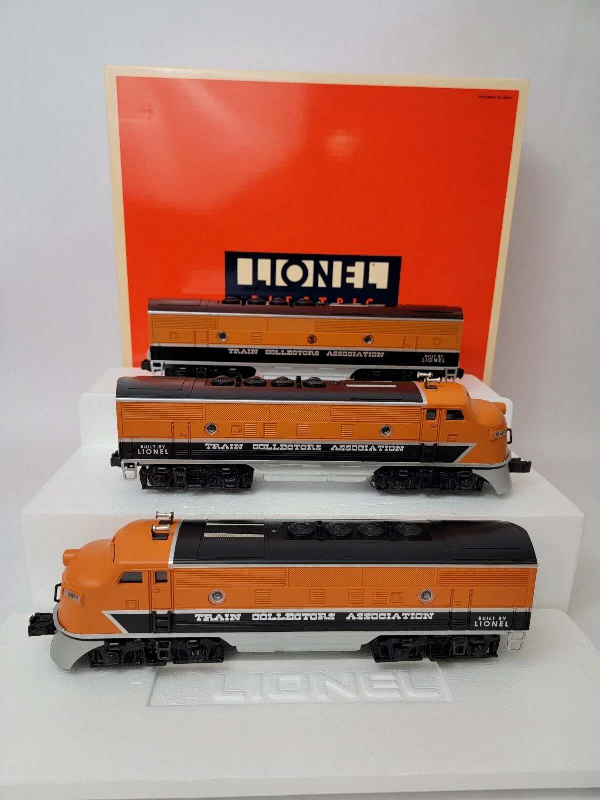 Lionel 11737 TCA 40th Anniversary O Gauge F3 ABA Diesel Locomotive Set