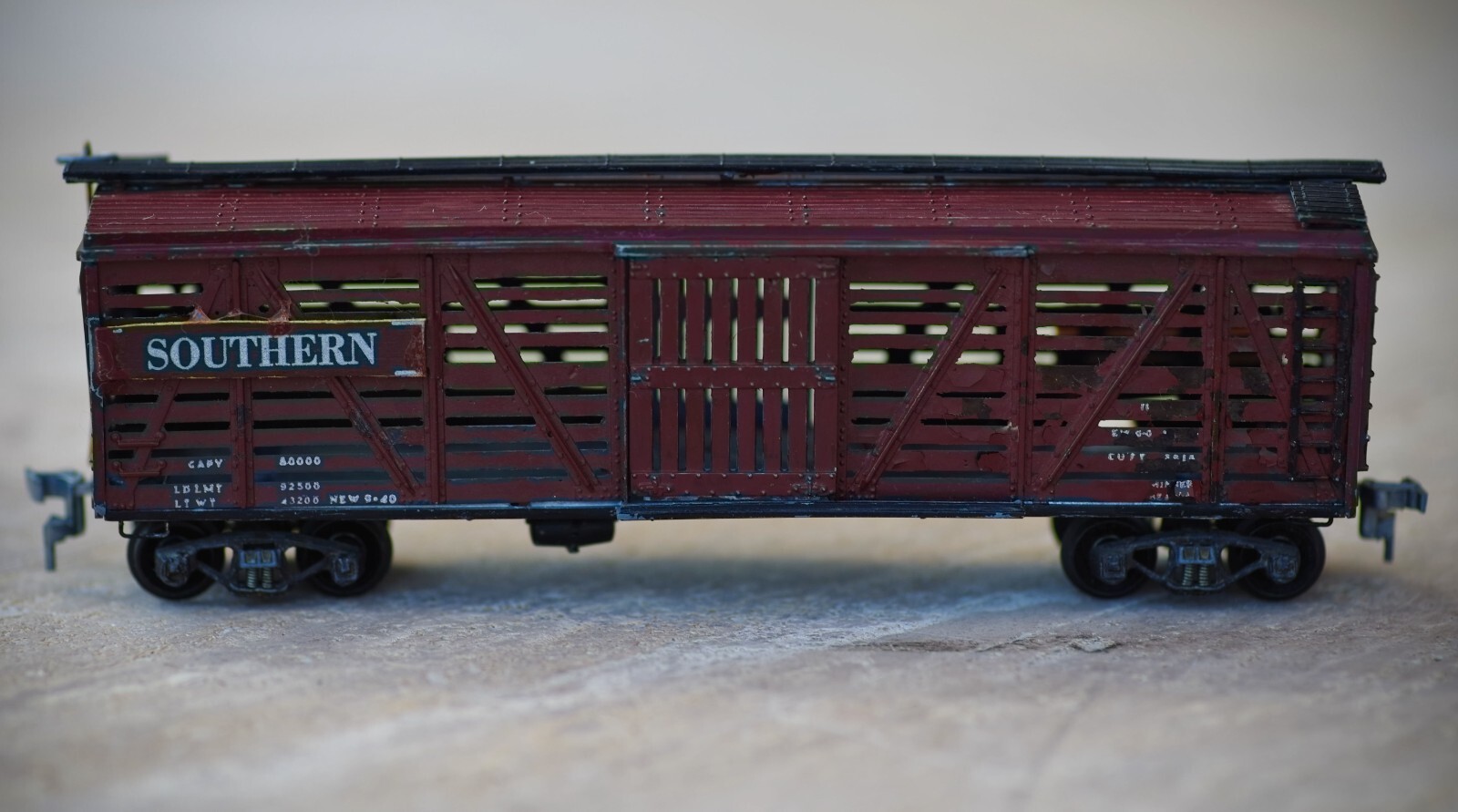 VINTAGE Athearn Roundhouse CATTLE CAR 45291 HO Made in USA 1950’s